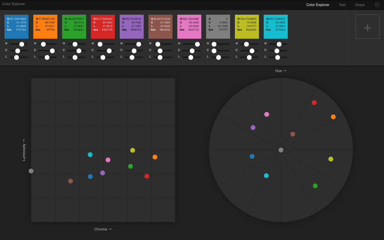 Color Explorer screenshot